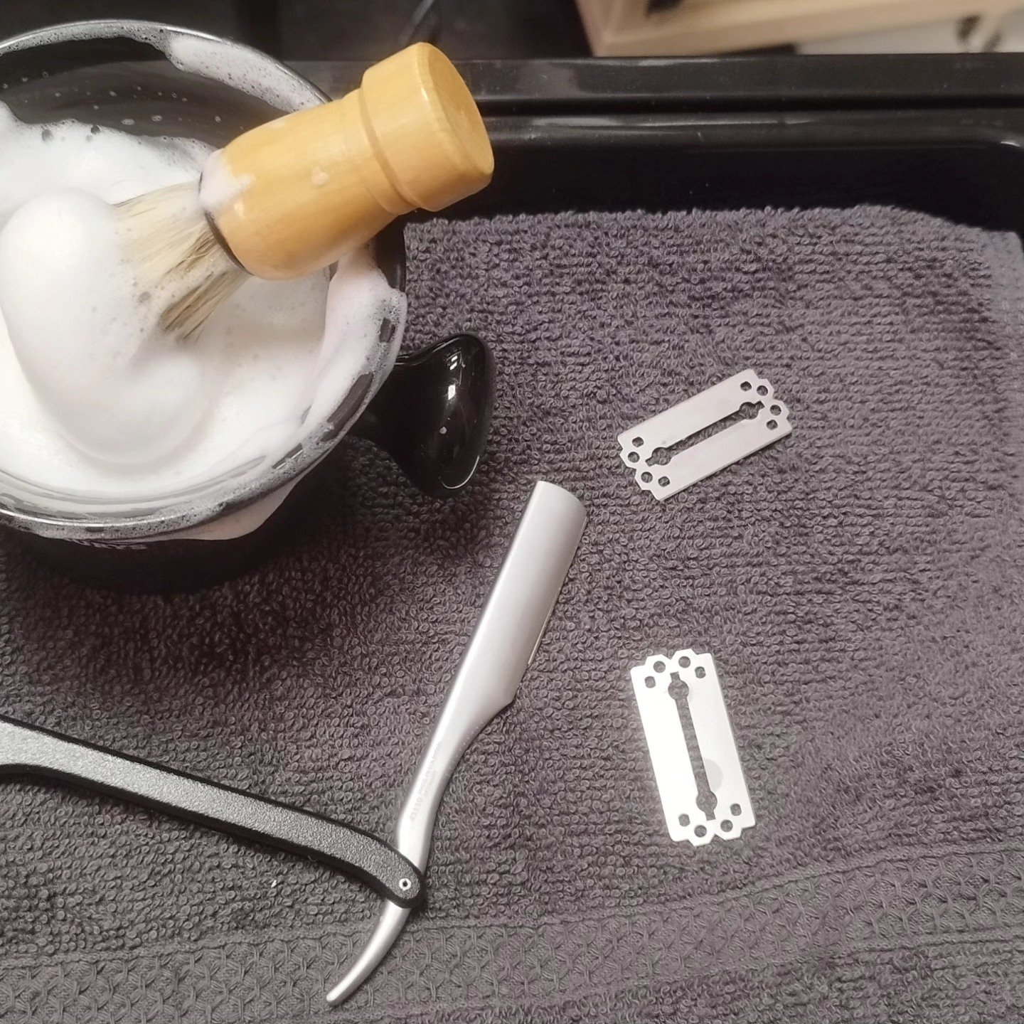 Outils rasage traditionnel Benny D'Coiff
