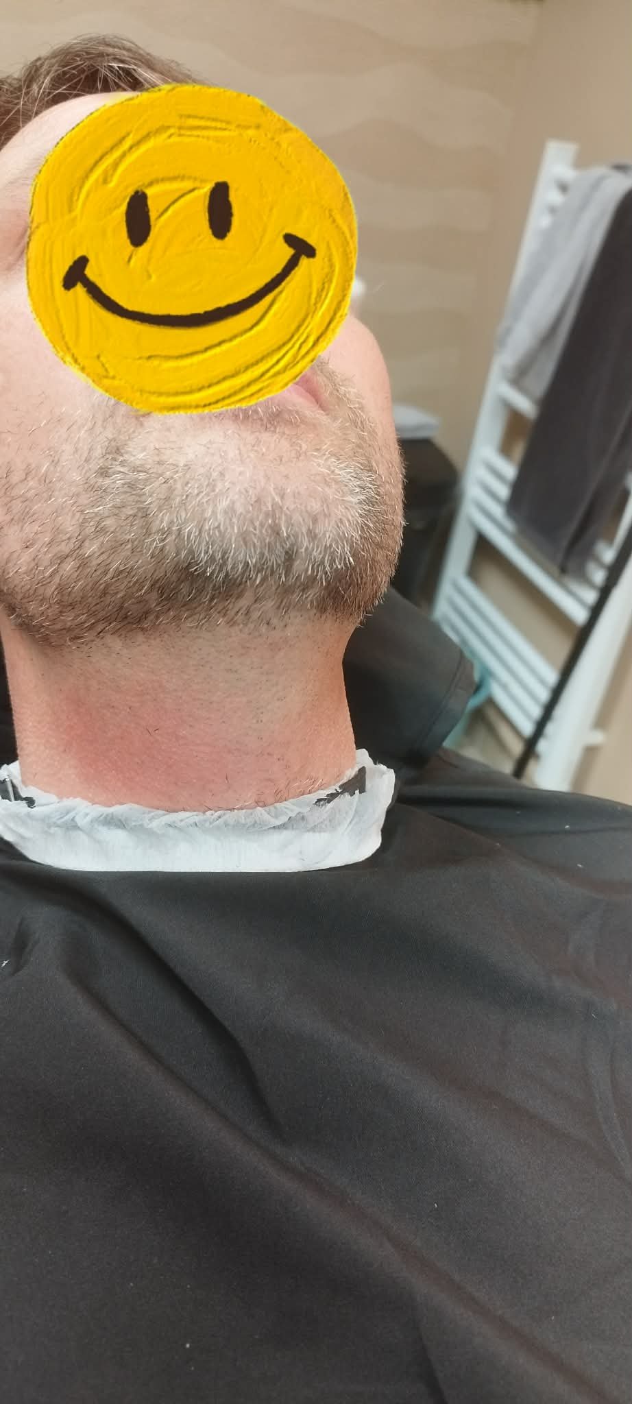 Après — coupe nuque nette